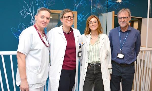 L'équipe de la clinique d'immuno-allergologie