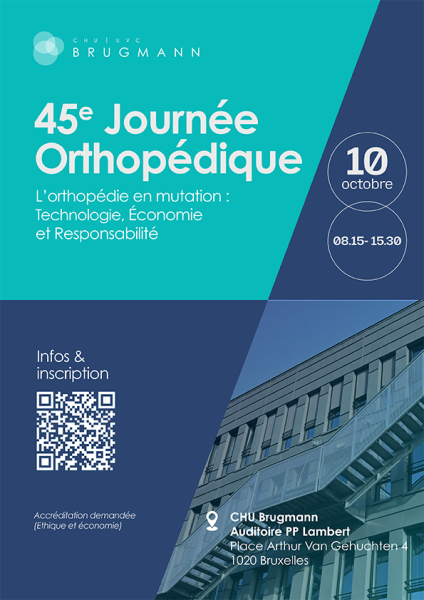 Affiche "45e journée Orthopédique"